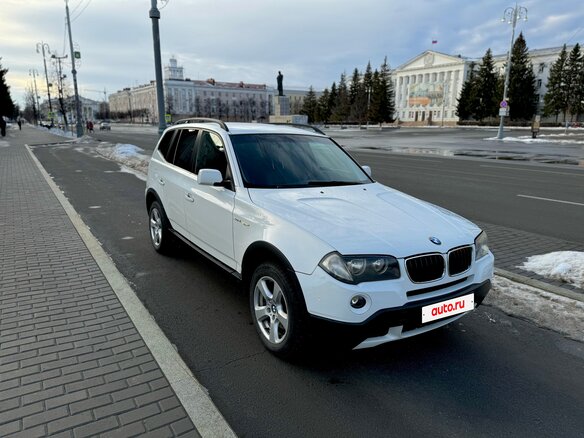 2008 BMW X3 20d I (E83) Рестайлинг, белый, 1230000 рублей - вид 1