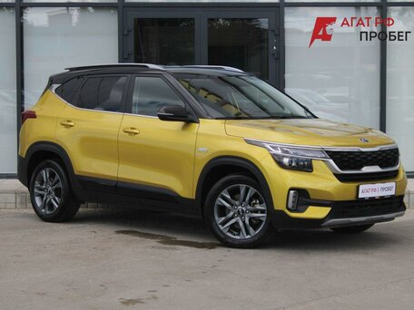 2020 Kia Seltos I, жёлтый, 2195000 рублей, вид 3