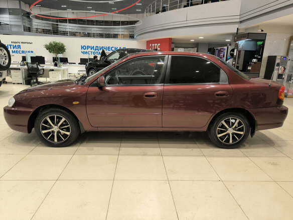 2006 Kia Spectra I Рестайлинг 2, красный, 240000 рублей - вид 7