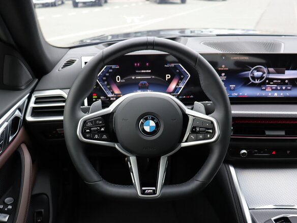2025 BMW 4 серии 420i G22, G23, G26 Рестайлинг, чёрный - вид 22