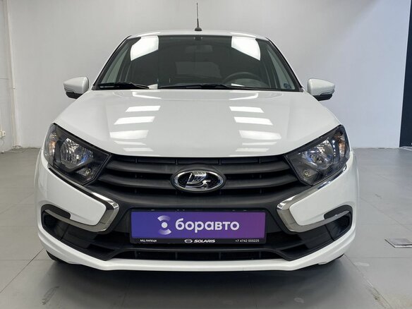 2018 Lada (ВАЗ) Granta I Рестайлинг, белый, 730000 рублей - вид 1