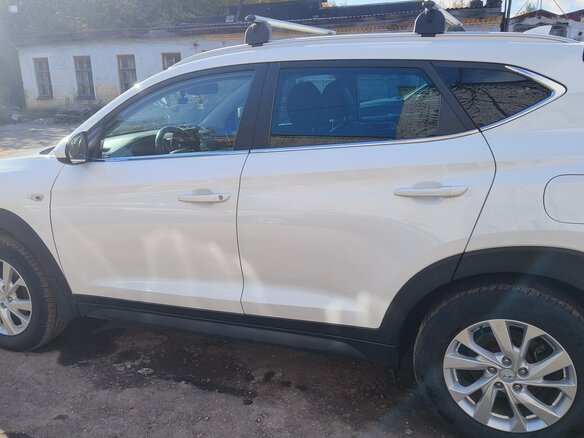2019 Hyundai Tucson III Рестайлинг, белый, 2300000 рублей - вид 23