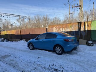 2011 Mazda 3 II (BL) Рестайлинг, синий, 950000 рублей, вид 5