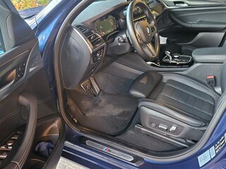 2022 BMW X4 20i II (G02) Рестайлинг, синий, 6190000 рублей, вид 5