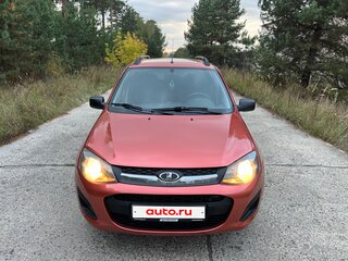 2013 Lada (ВАЗ) Kalina II, оранжевый, 395000 рублей, вид 2