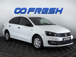 2019 Volkswagen Polo V Рестайлинг, белый, 1024000 рублей, вид 1