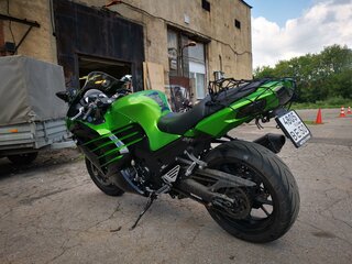 2013 Kawasaki ZX-14R, зелёный, 700000 рублей, вид 3