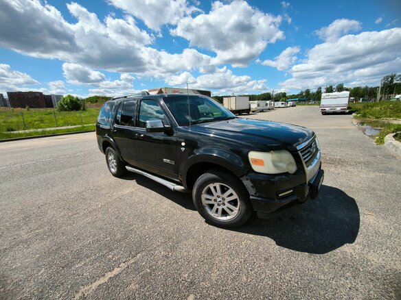 2007 Ford Explorer IV, чёрный - вид 3