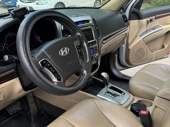 2011 Hyundai Santa Fe II Рестайлинг, серебристый - вид 8