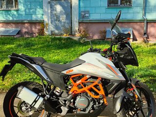 2023 KTM 390 Adventure, белый, 560000 рублей, вид 3