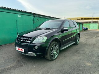 2010 Mercedes-Benz M-Класс AMG 63 AMG II (W164) Рестайлинг, чёрный, 2150000 рублей, вид 2