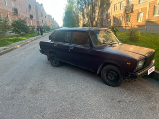 2001 Lada (ВАЗ) 2107, фиолетовый, 130000 рублей, вид 1