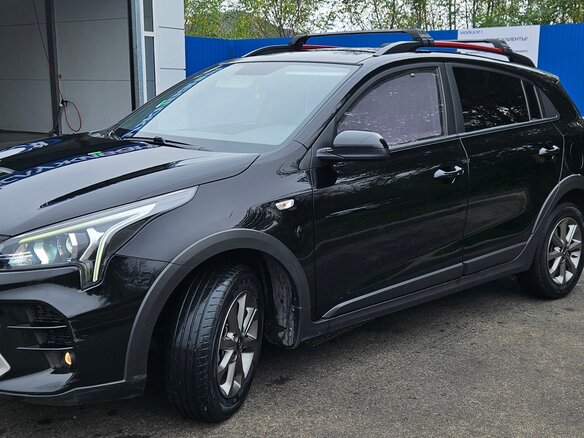 2020 Kia Rio X IV Рестайлинг, чёрный, 1650000 рублей - вид 6