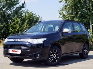 2012 Mitsubishi Outlander III, чёрный, 1300000 рублей, вид 4