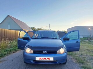2007 Lada (ВАЗ) Kalina I, голубой, 180000 рублей, вид 1