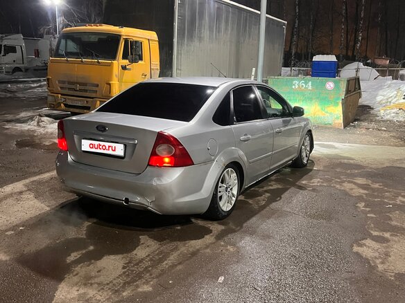 2006 Ford Focus II, серебристый - вид 3