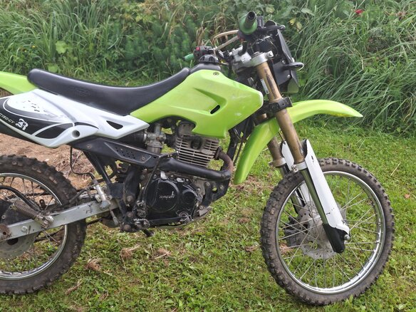 2013 Racer Enduro, зелёный, 70000 рублей - вид 4