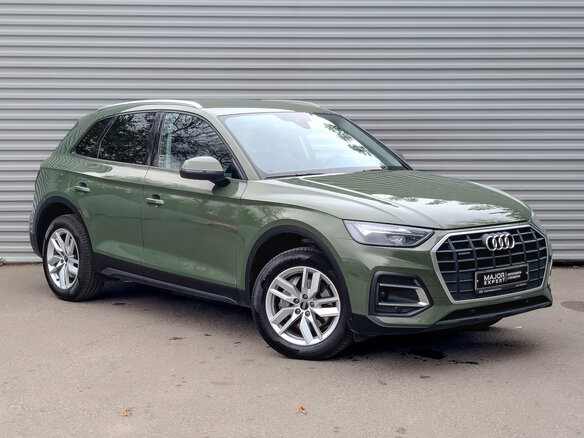 2021 Audi Q5 45 TFSI II (FY) Рестайлинг, зелёный, 4490000 рублей - вид 3