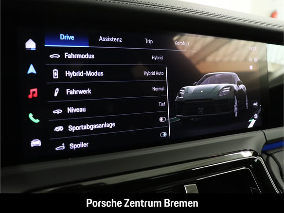 2026 Porsche Panamera 4S E-Hybrid III, зелёный - вид 23