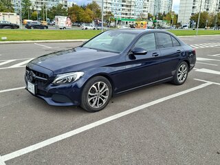 2016 Mercedes-Benz C-Класс 180 IV (W205), синий, 1960000 рублей, вид 4