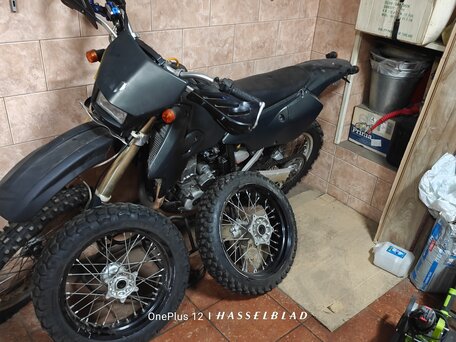 2003 Suzuki DR-Z 400 SM, зелёный, 320000 рублей, вид 2