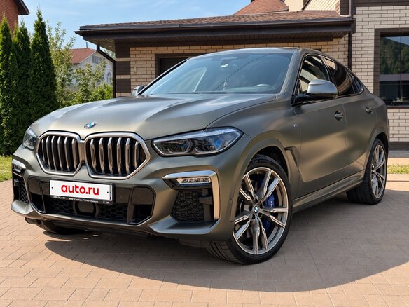 2020 BMW X6 M50d III (G06), зелёный, 7400000 рублей