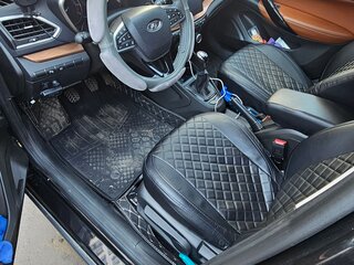 2024 Lada (ВАЗ) Vesta SW Cross I Рестайлинг (NG), чёрный, 1550000 рублей, вид 3