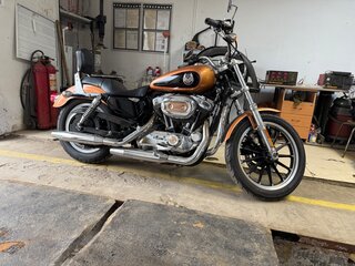 2008 Harley-Davidson Sportster 1200, чёрный, 599000 рублей, вид 3