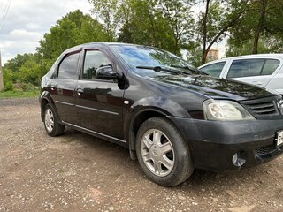 2009 Renault Logan I, чёрный, 405000 рублей, вид 2