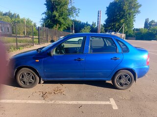 2006 Lada (ВАЗ) Kalina I, синий, 230000 рублей, вид 4