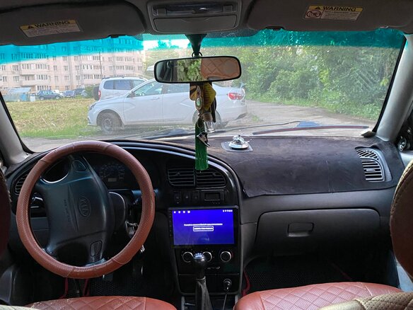 2007 Kia Spectra I Рестайлинг 2, серебристый - вид 5