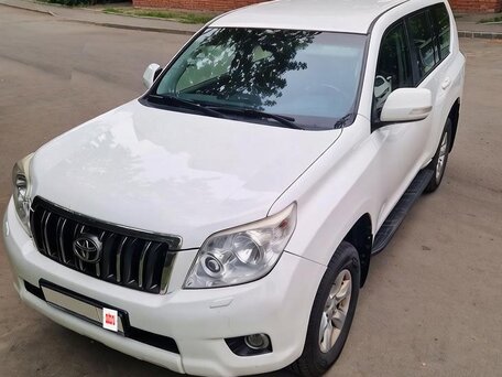 2013 Toyota Land Cruiser Prado 150 Series, белый, 2450000 рублей, вид 2