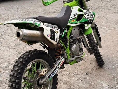 2007 Kawasaki KLX 250, зелёный, 250000 рублей, вид 4