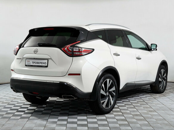 2019 Nissan Murano III (Z52), белый - вид 4