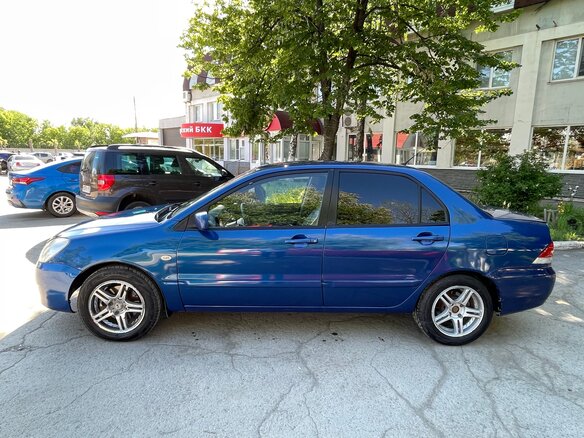 2005 Mitsubishi Lancer IX Рестайлинг, синий, 320000 рублей - вид 10