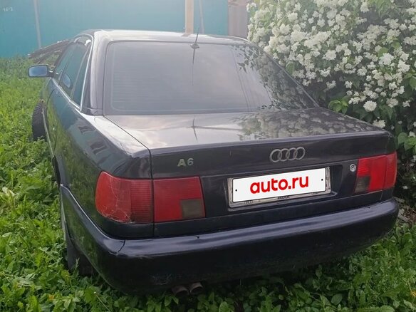1995 Audi A6 I (C4), фиолетовый, 220000 рублей - вид 2