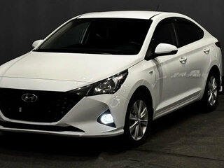 2021 Hyundai Solaris II Рестайлинг, белый, 1549000 рублей, вид 1