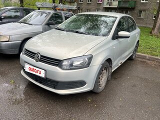 2012 Volkswagen Polo V, серебристый, 361000 рублей, вид 4