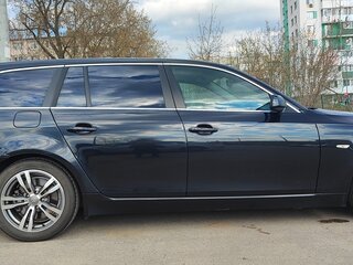 2007 BMW 5 серии 525i V (E60/E61), чёрный, 1250000 рублей, вид 3