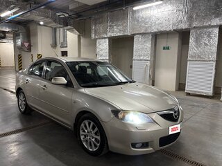 2008 Mazda 3 I (BK) Рестайлинг, золотистый, 599000 рублей, вид 3
