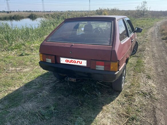 1994 Lada (ВАЗ) 2108, красный, 110000 рублей - вид 1