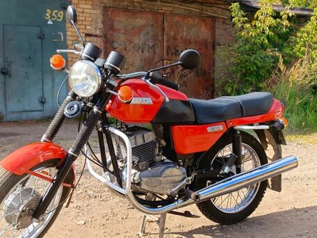 1987 Jawa 350/638, красный, 290000 рублей, вид 2