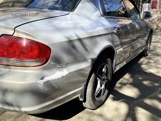 2008 Hyundai Sonata ТагАЗ IV (EF) Рестайлинг, бежевый, 325000 рублей, вид 2