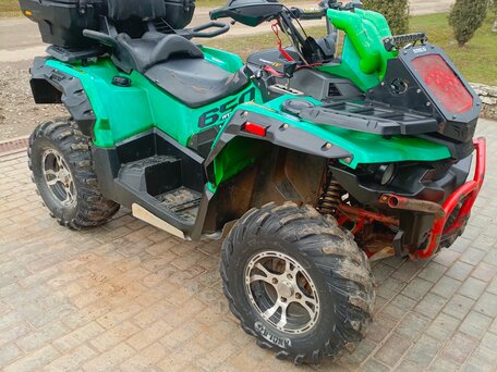 2018 Stels ATV-650 Guepard Trophy, зелёный, 585000 рублей, вид 5