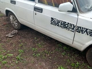 2004 Lada (ВАЗ) 2107, белый, 80000 рублей, вид 4