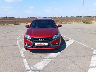 2018 Lada (ВАЗ) Vesta SW I, красный, 880000 рублей, вид 2
