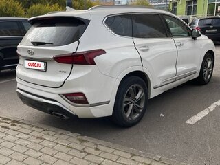 2018 Hyundai Santa Fe IV, белый, 3750000 рублей, вид 4