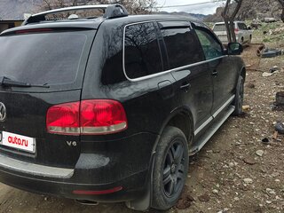 2003 Volkswagen Touareg I, чёрный, 650000 рублей, вид 4