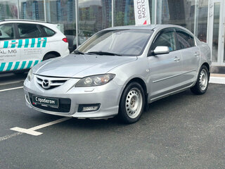 2008 Mazda 3 I (BK) Рестайлинг, серебристый, 580000 рублей, вид 2