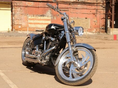 2002 Yamaha XV 1700 Warrior, чёрный, 1200000 рублей, вид 5